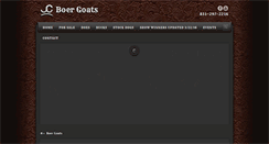 Desktop Screenshot of jcboergoats.com